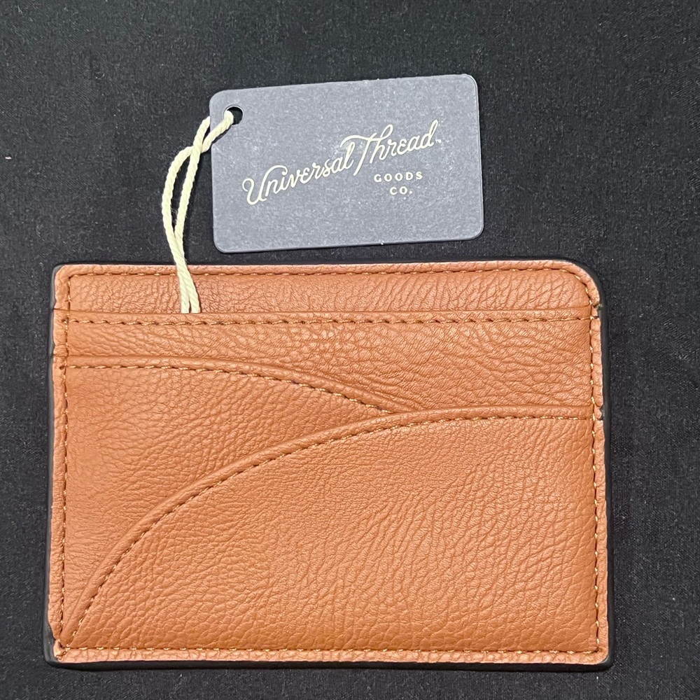 Universal Thread Men's Tan Card Holder